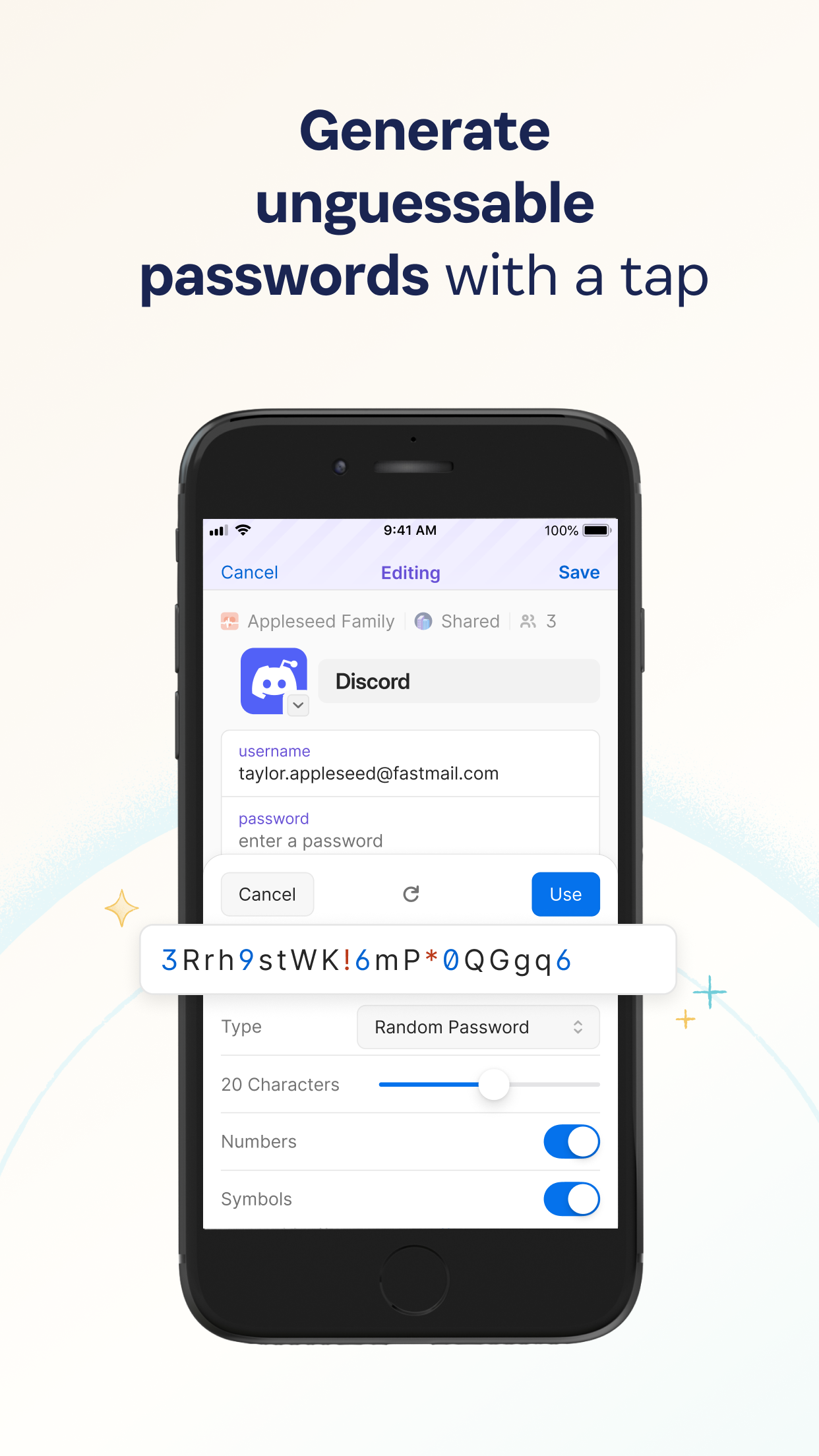 1Password screenshot 3