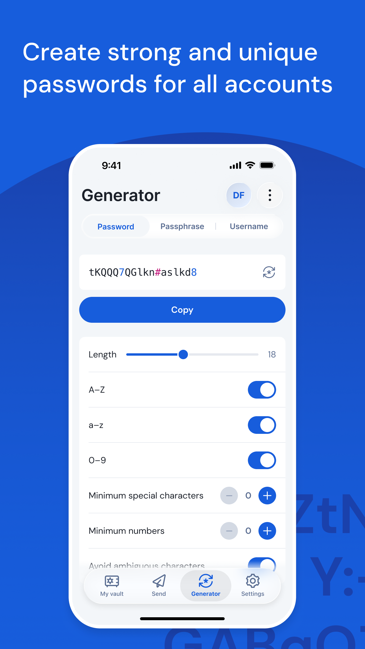 Bitwarden screenshot 3