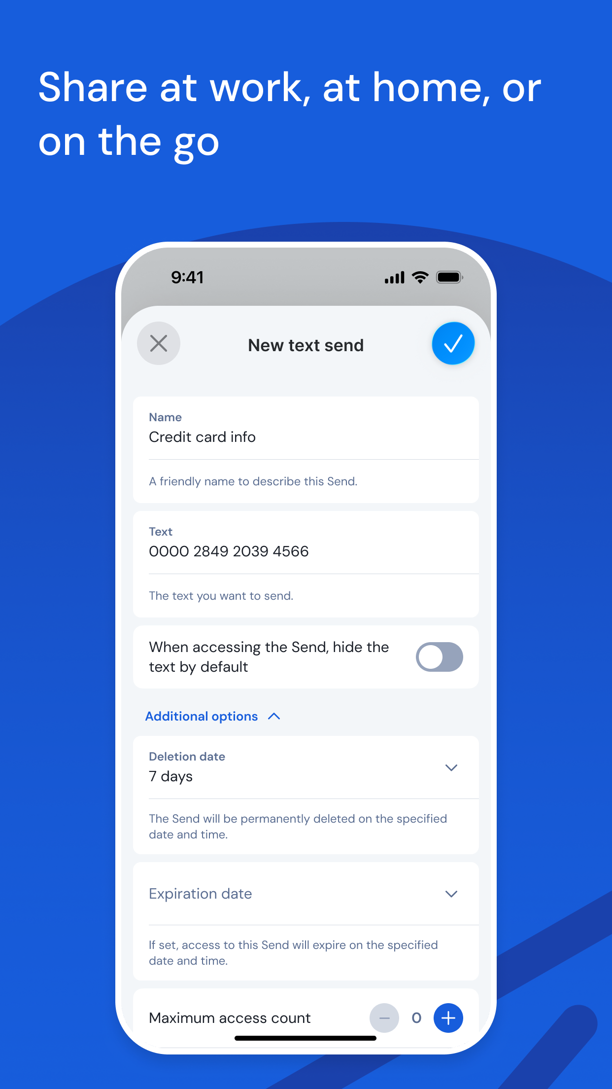 Bitwarden screenshot 4