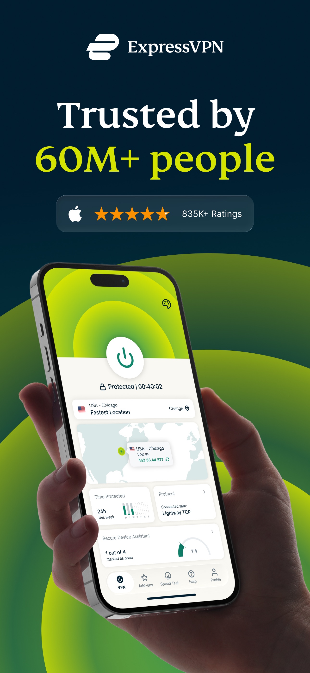 ExpressVPN screenshot 1