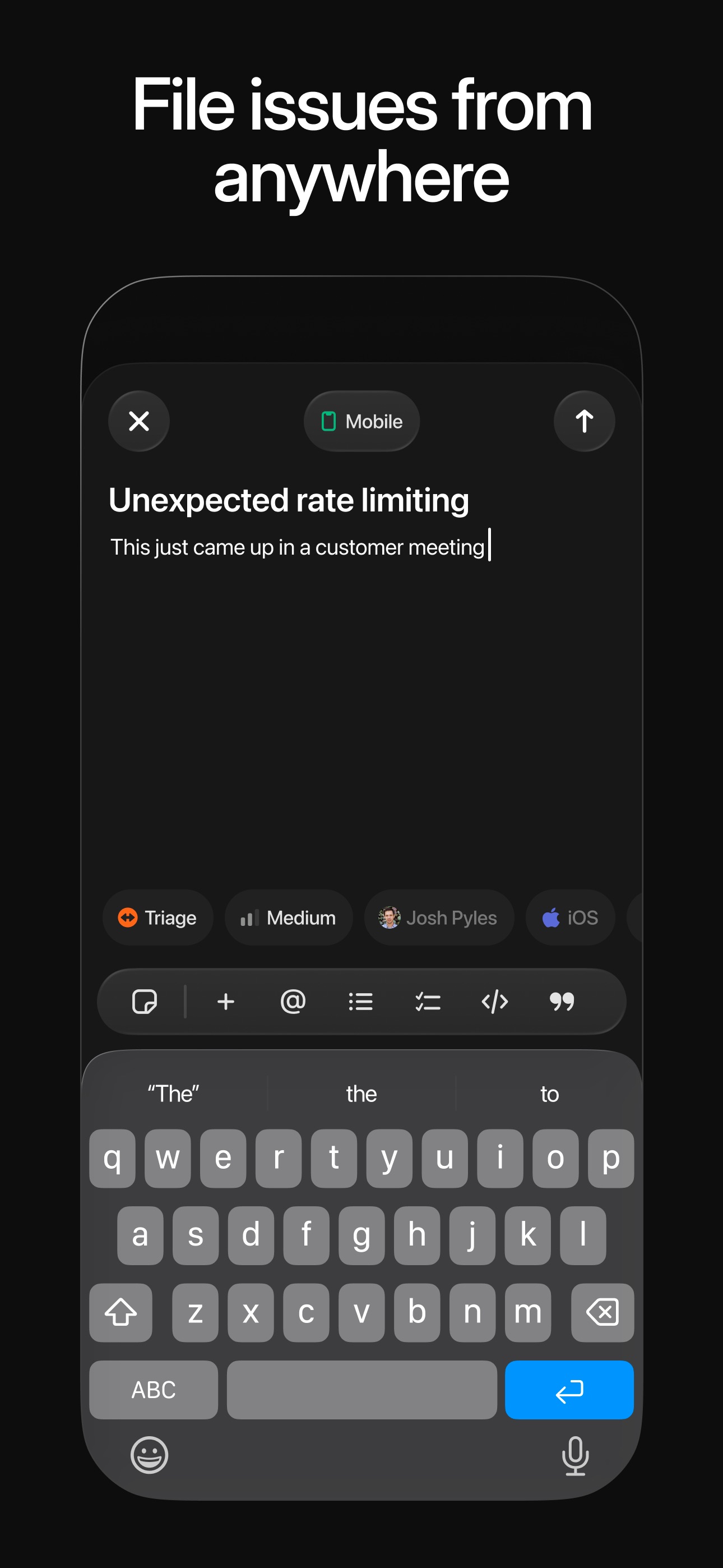 Linear screenshot 3